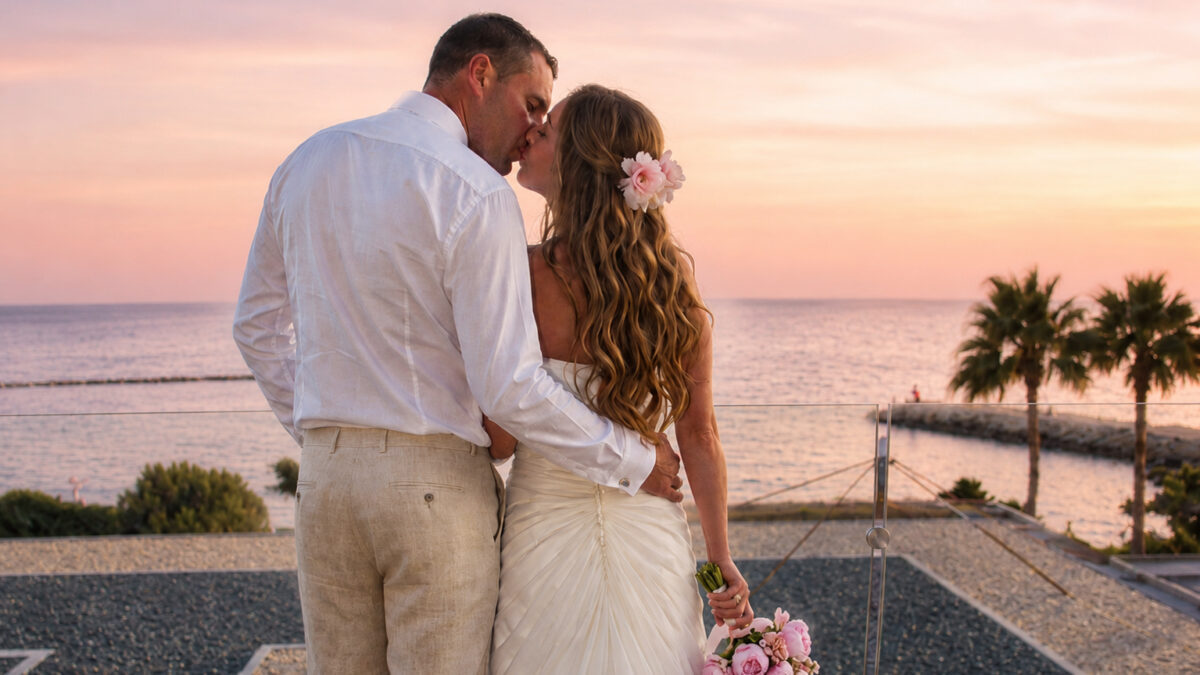 Sunset Civil weddings at Crowne Plaza Limassol