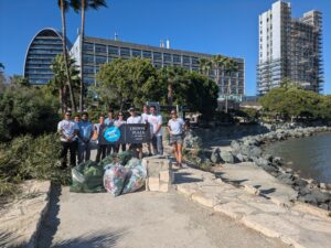 Beach Cleaning at Crowne Plaza Limassol